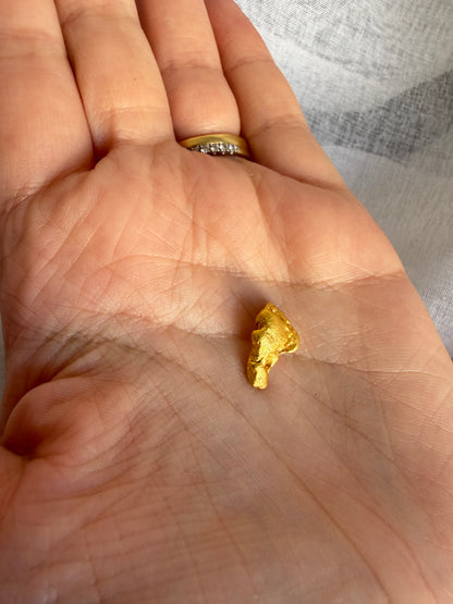 3.87 grams Natural Gold Nugget - August 2.0 drop