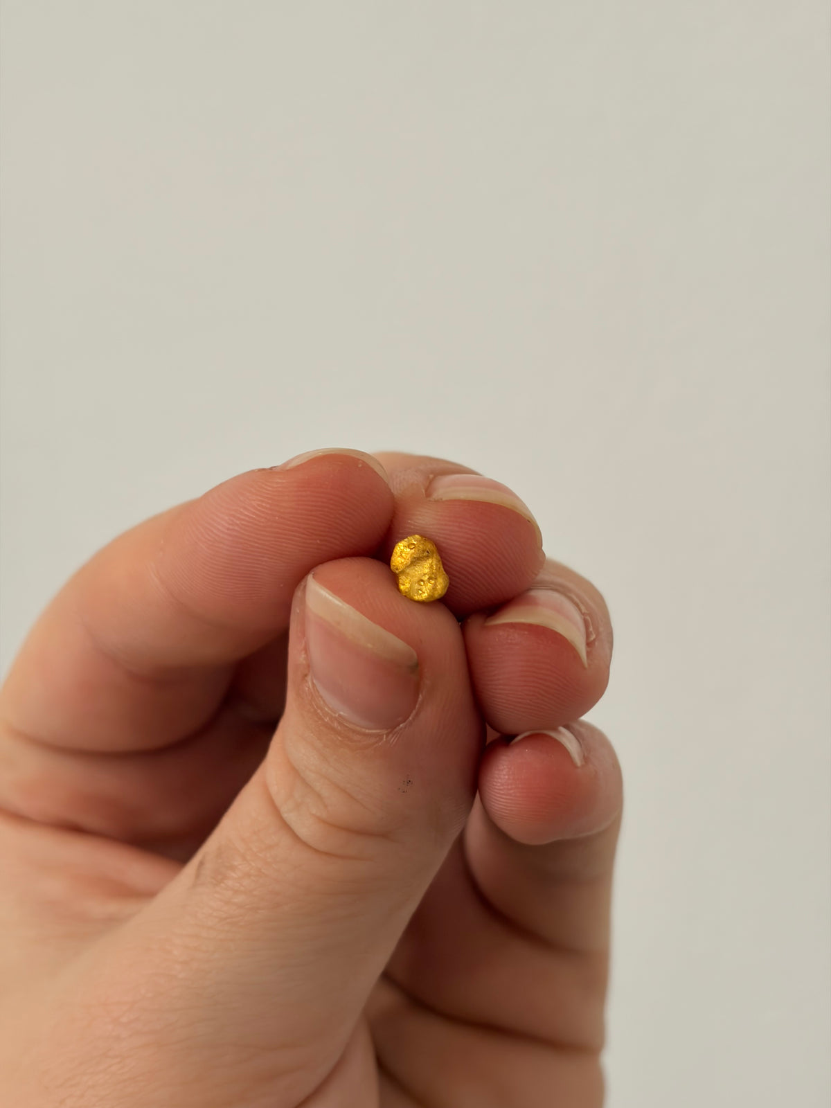 0.44 grams Natural Gold Nugget - October drop