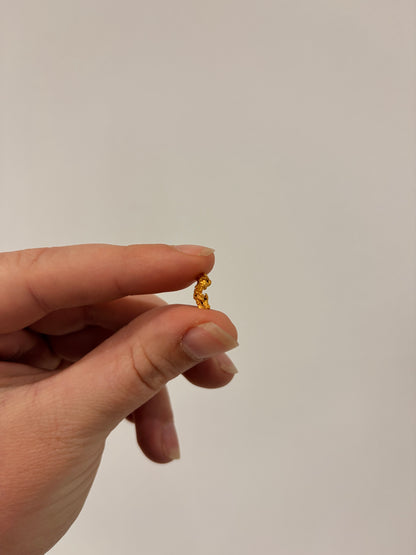 0.92 grams Natural Gold Nugget - October drop
