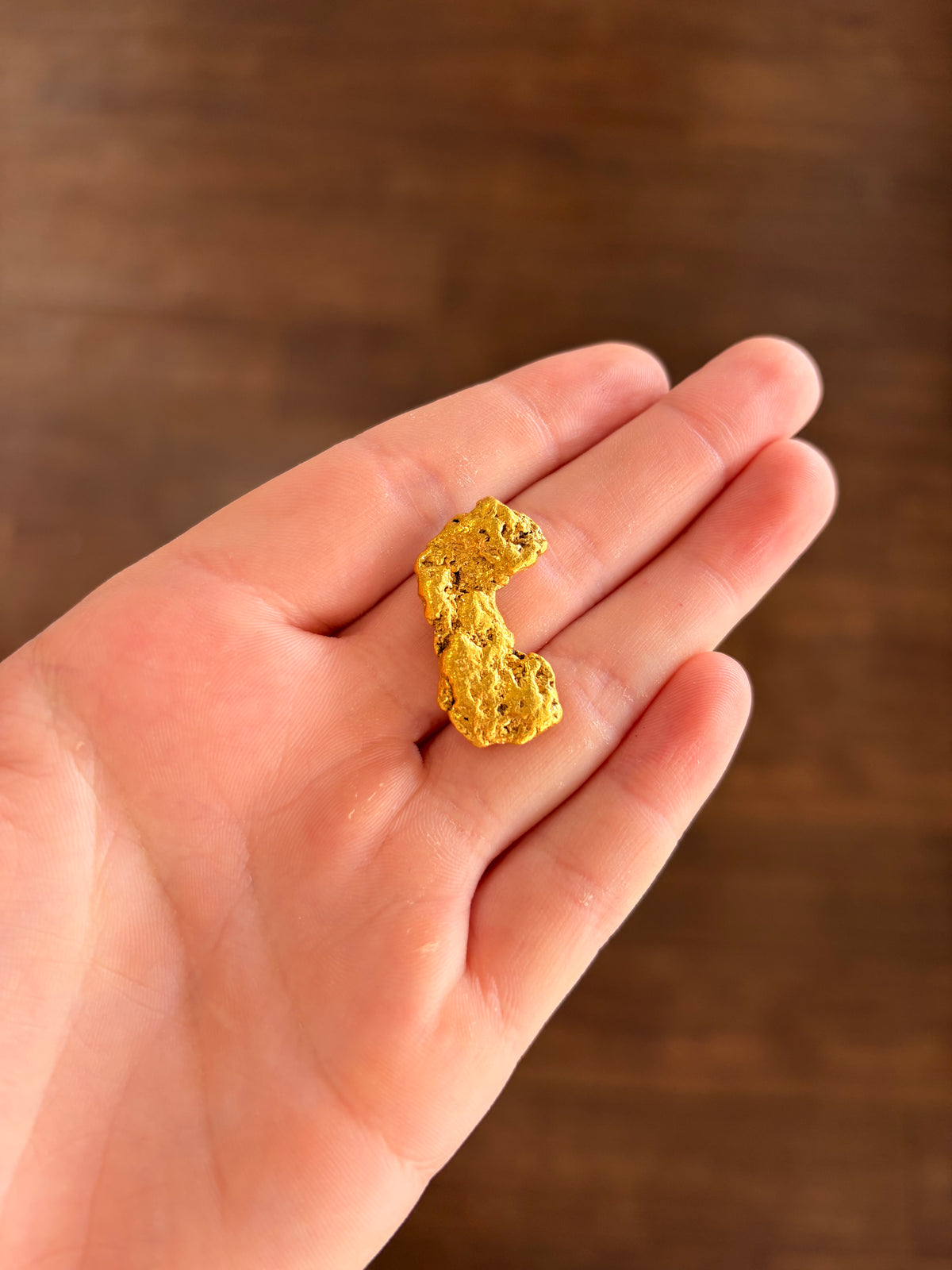 14.83 grams Natural Gold Nugget - October drop