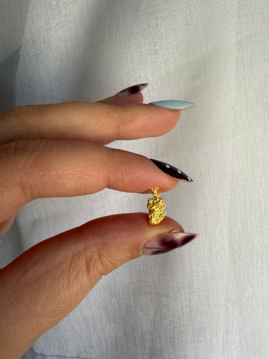 0.75 grams Natural Gold Nugget - August 2.0 drop
