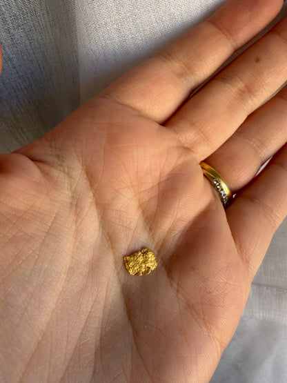 0.44 grams Natural Gold Nugget - August 2.0 drop