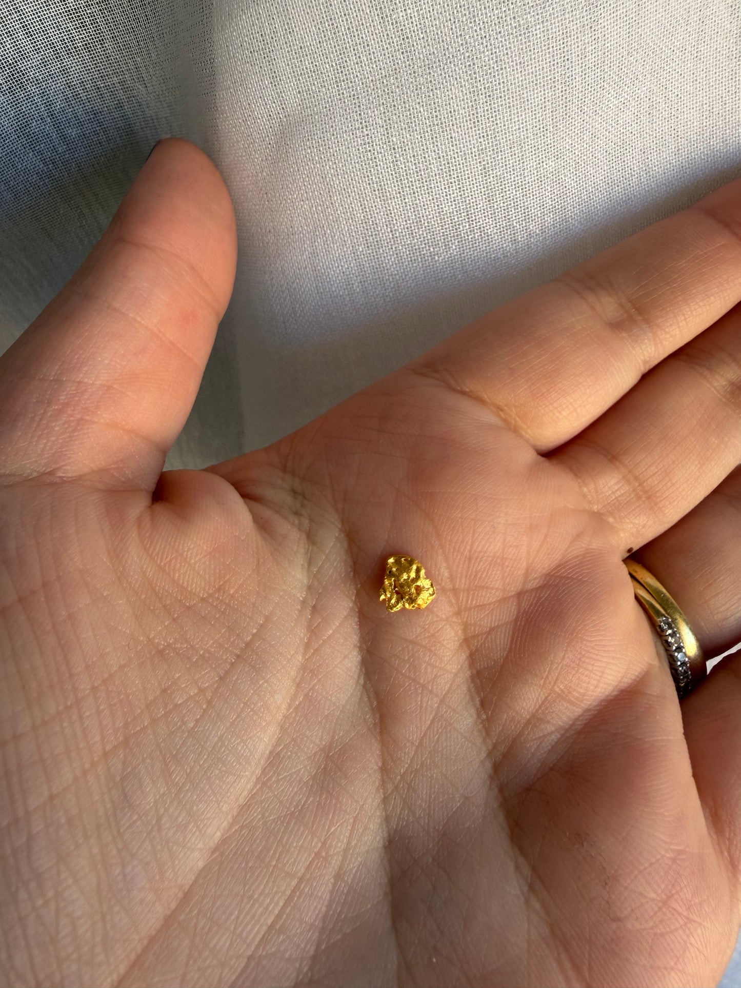 0.34 grams Natural Gold Nugget - August 2.0 drop