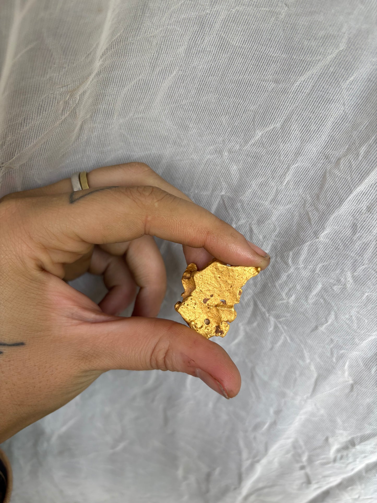 39.8 gram Crystalline Gold Nugget - Pseudomorph