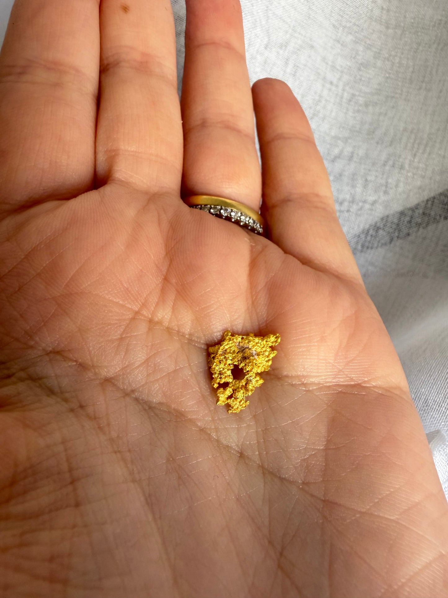 1.3 grams Natural Gold Nugget - August 2.0 drop