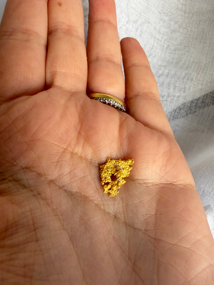 1.3 grams Natural Gold Nugget - August 2.0 drop