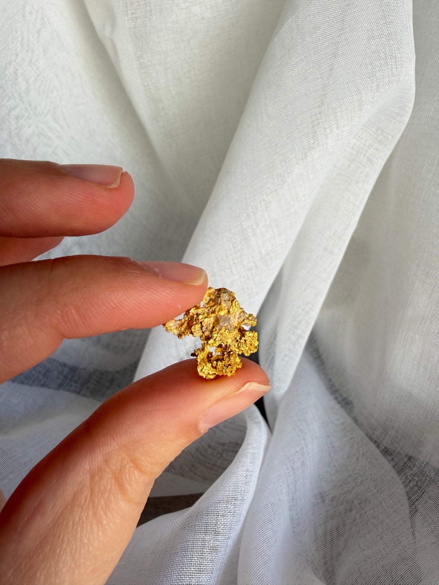 3.3 grams Natural Gold Nugget - August 2.0 drop