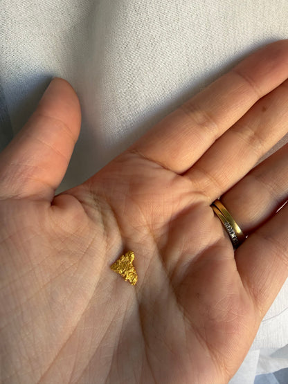 0.96 grams Natural Gold Nugget - August 2.0 drop