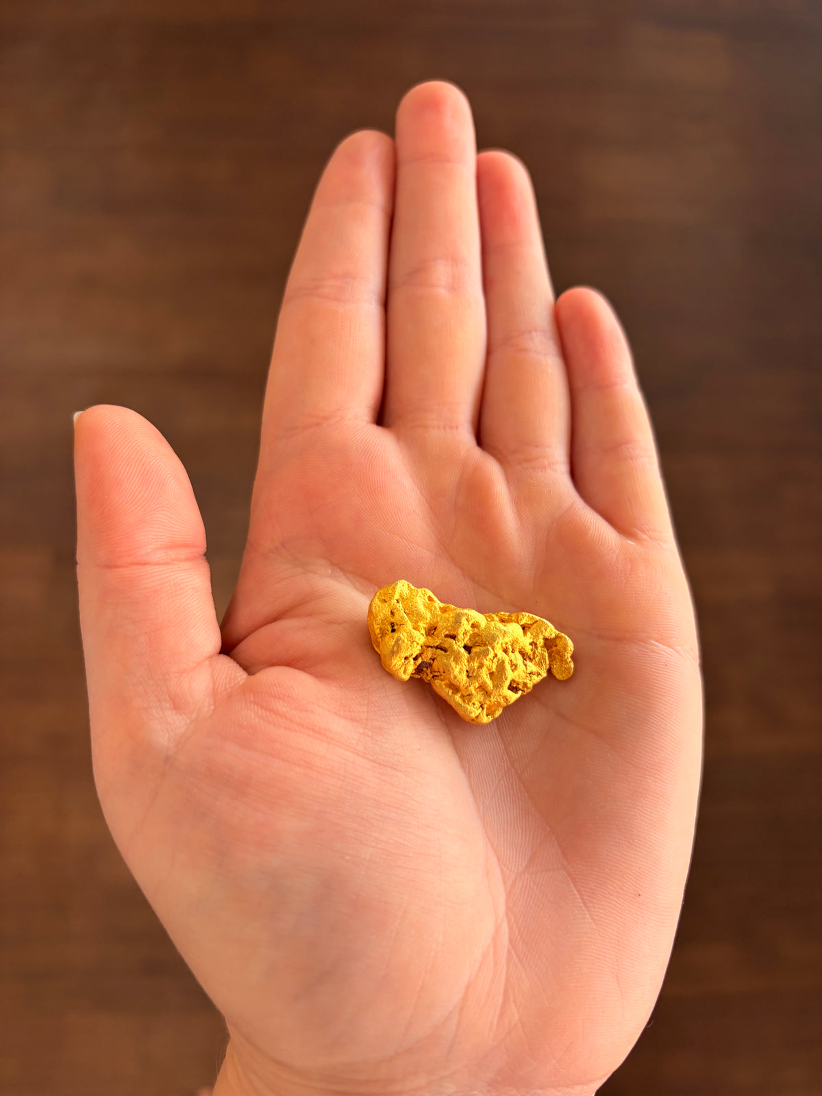 24.3 grams Natural Gold Nugget - October drop