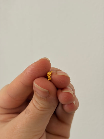 0.27 grams Natural Gold Nugget - October drop