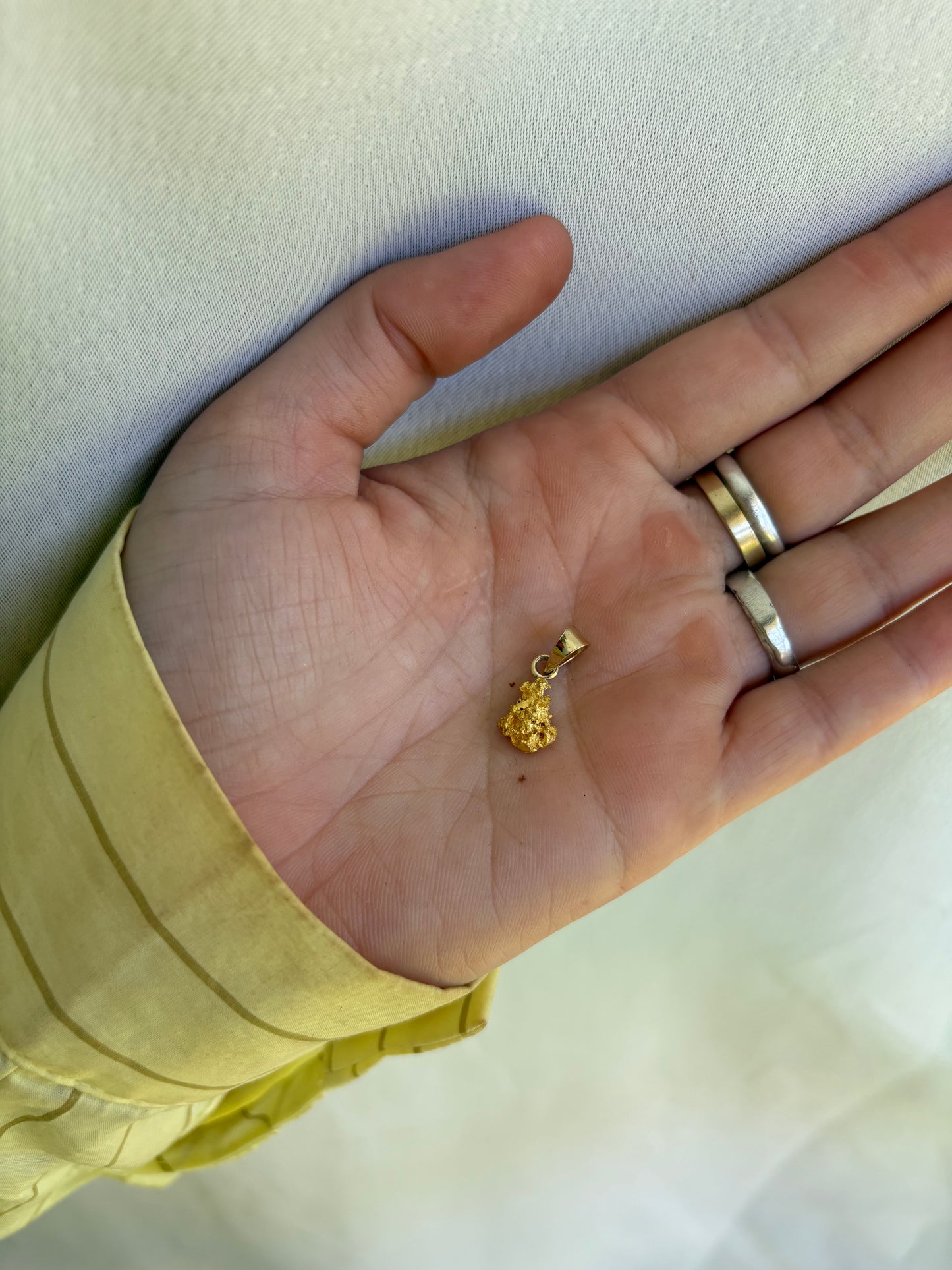 1.6 gram Natural Gold Nugget Pendant