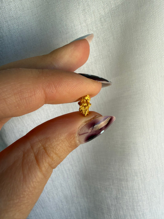 0.92 grams Natural Gold Nugget - August 2.0 drop