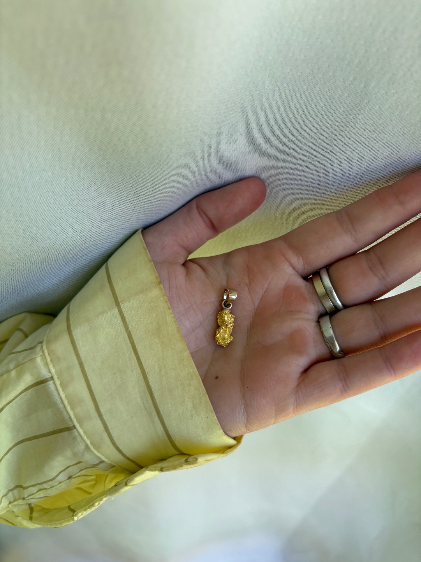 4.7 gram Natural Gold Nugget Pendant