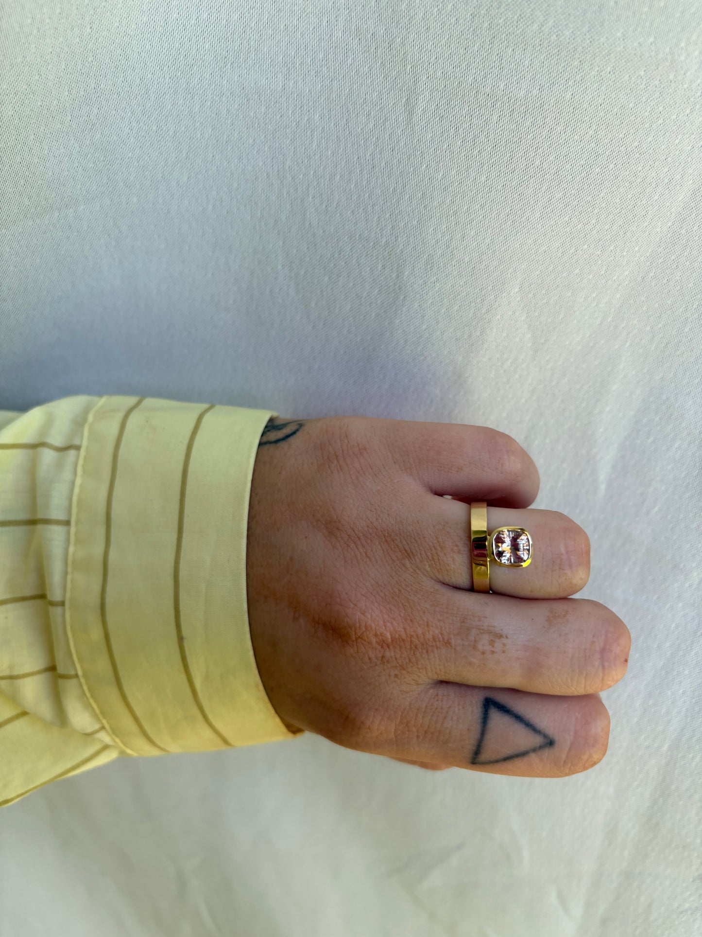 Everlasting Ring - Pink Zircon