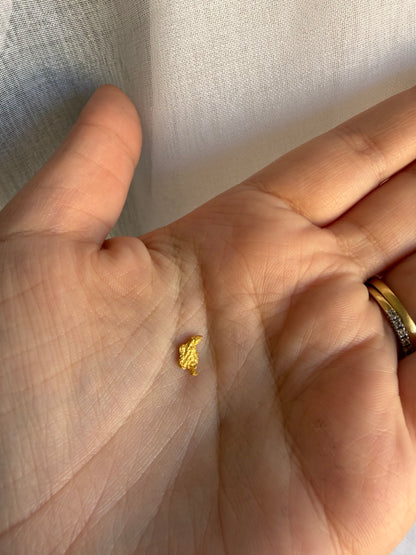 0.34 grams Natural Gold Nugget - August 2.0 drop
