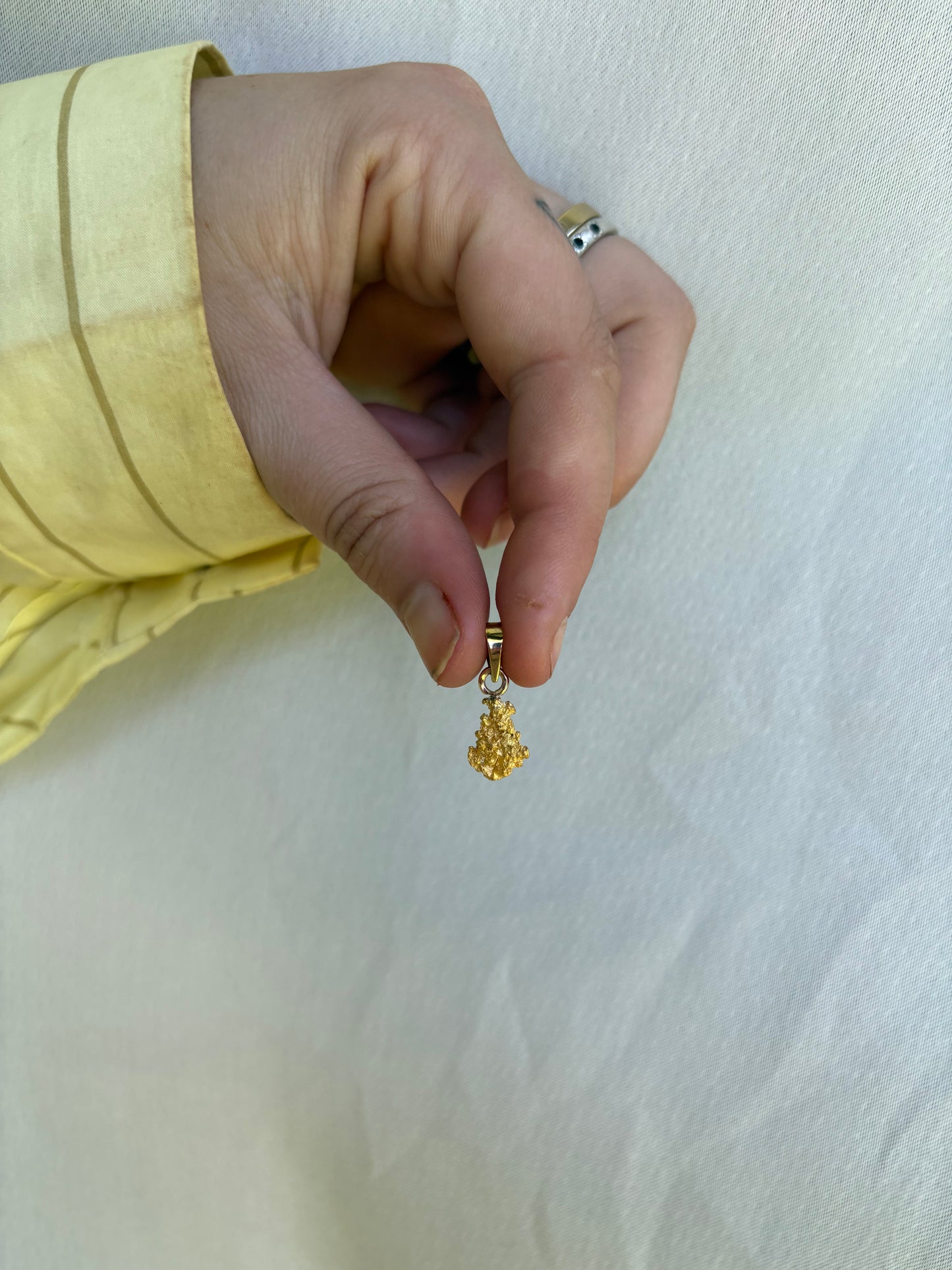 1.6 gram Natural Gold Nugget Pendant