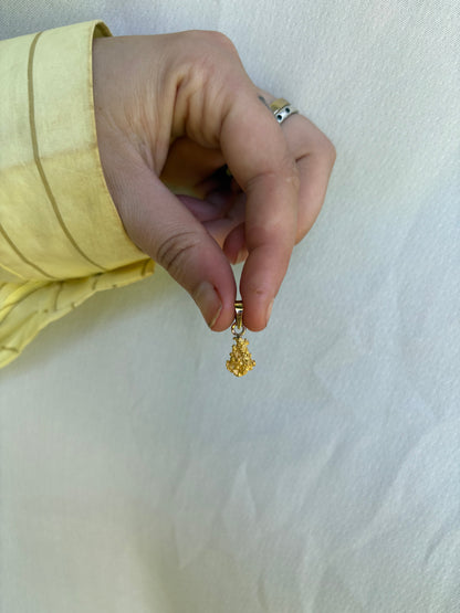 1.6 gram Natural Gold Nugget Pendant