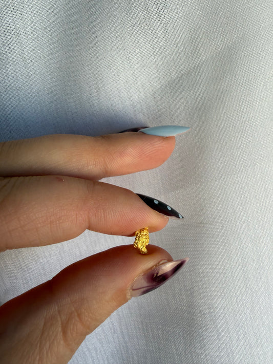 0.34 grams Natural Gold Nugget - August 2.0 drop