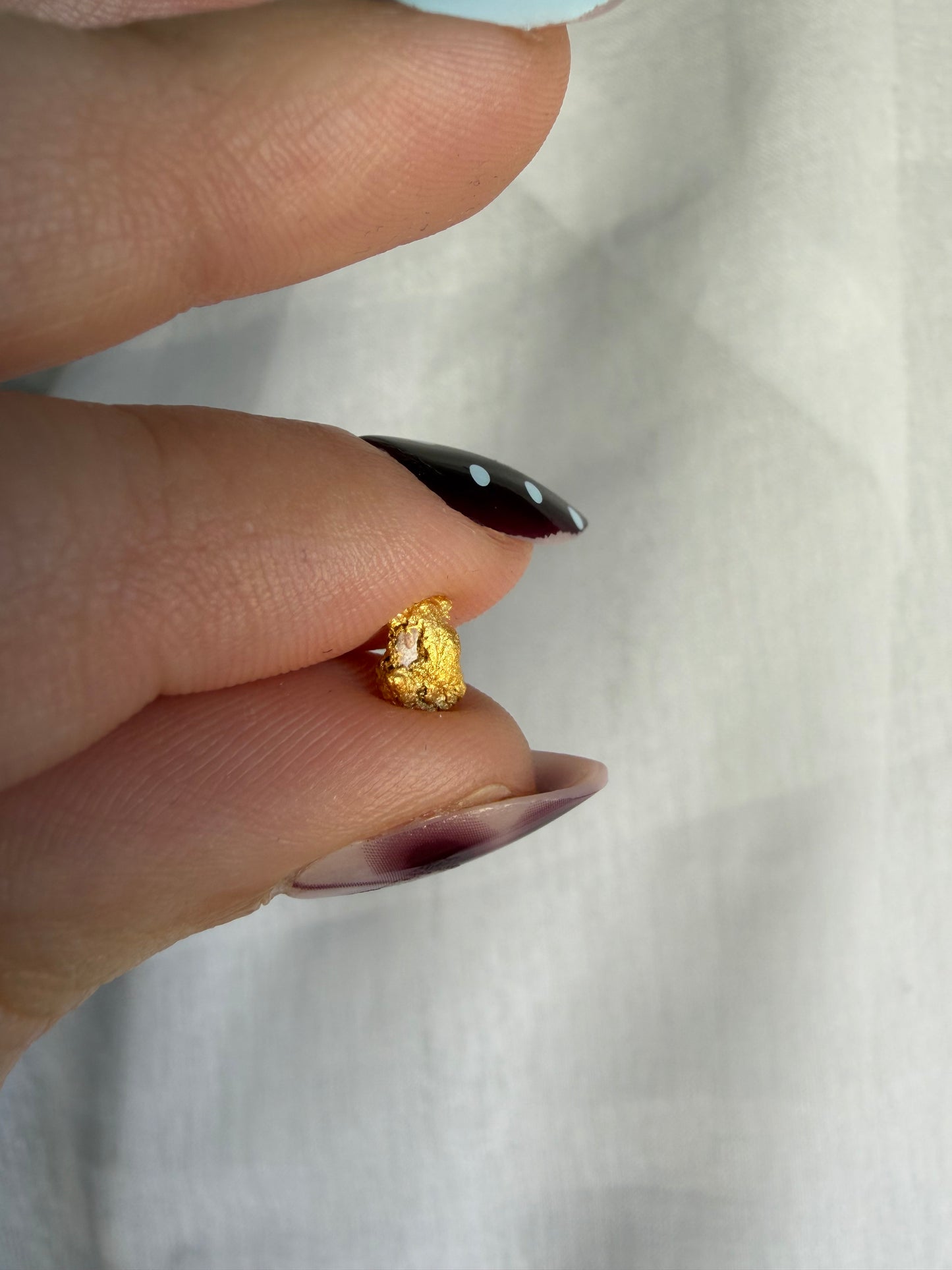 0.58 grams Natural Gold Nugget - August 2.0 drop