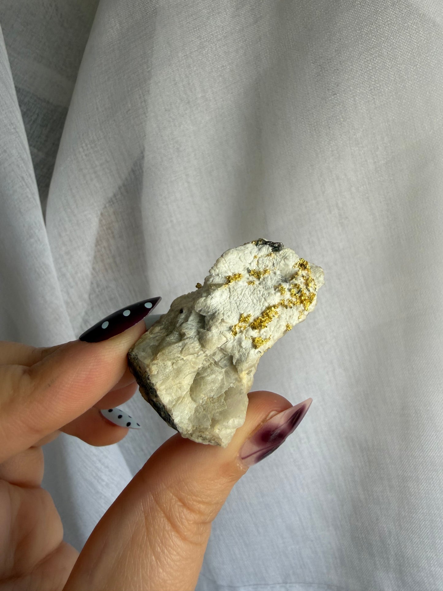 15g Rare Gold and Pyrite Specimen