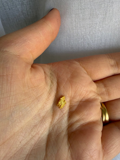 0.19 grams Natural Gold Nugget - August 2.0 drop