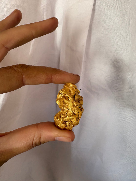 58.6g Natural Gold Nugget - Golden Slug