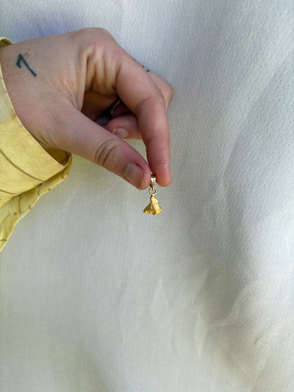 2.4 gram Natural Gold Nugget Pendant