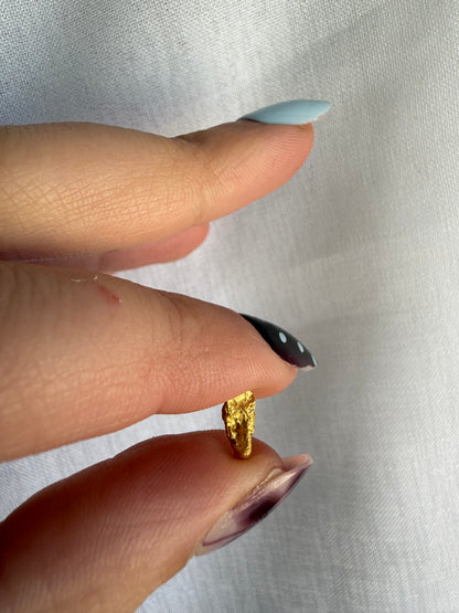 0.63 grams Natural Gold Nugget - August 2.0 drop