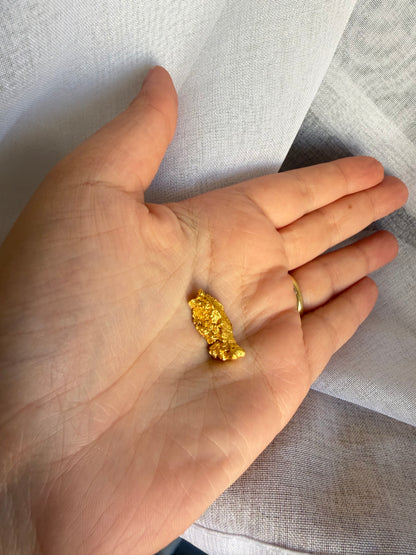 9.80 grams Natural Gold Nugget - August 2.0 drop