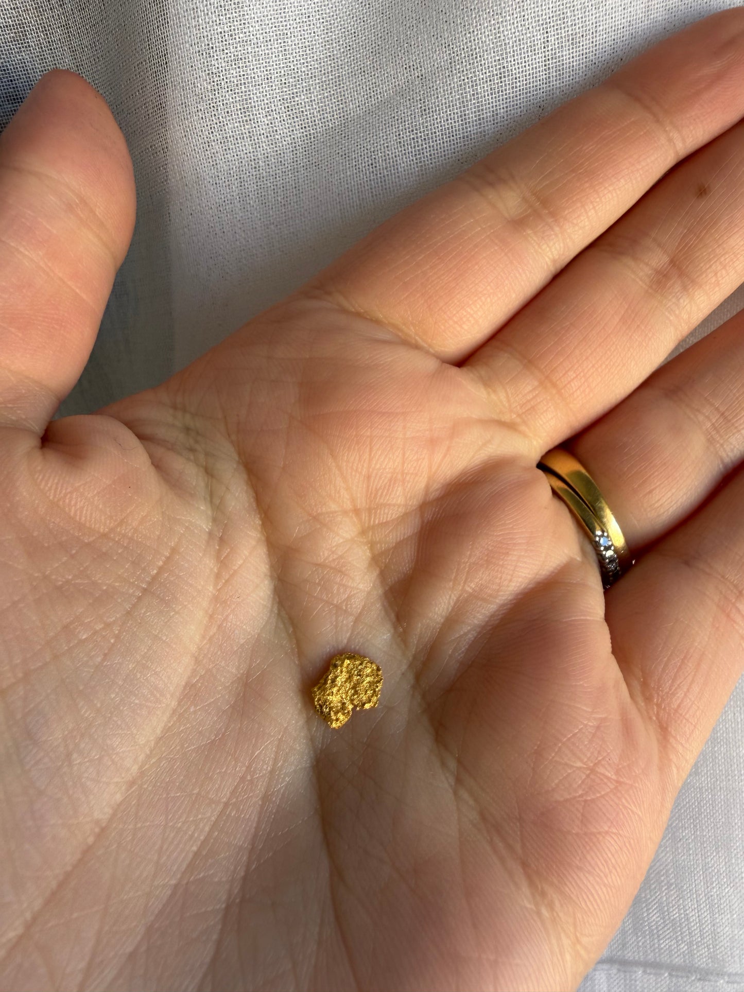 0.57 grams Natural Gold Nugget - August 2.0 drop