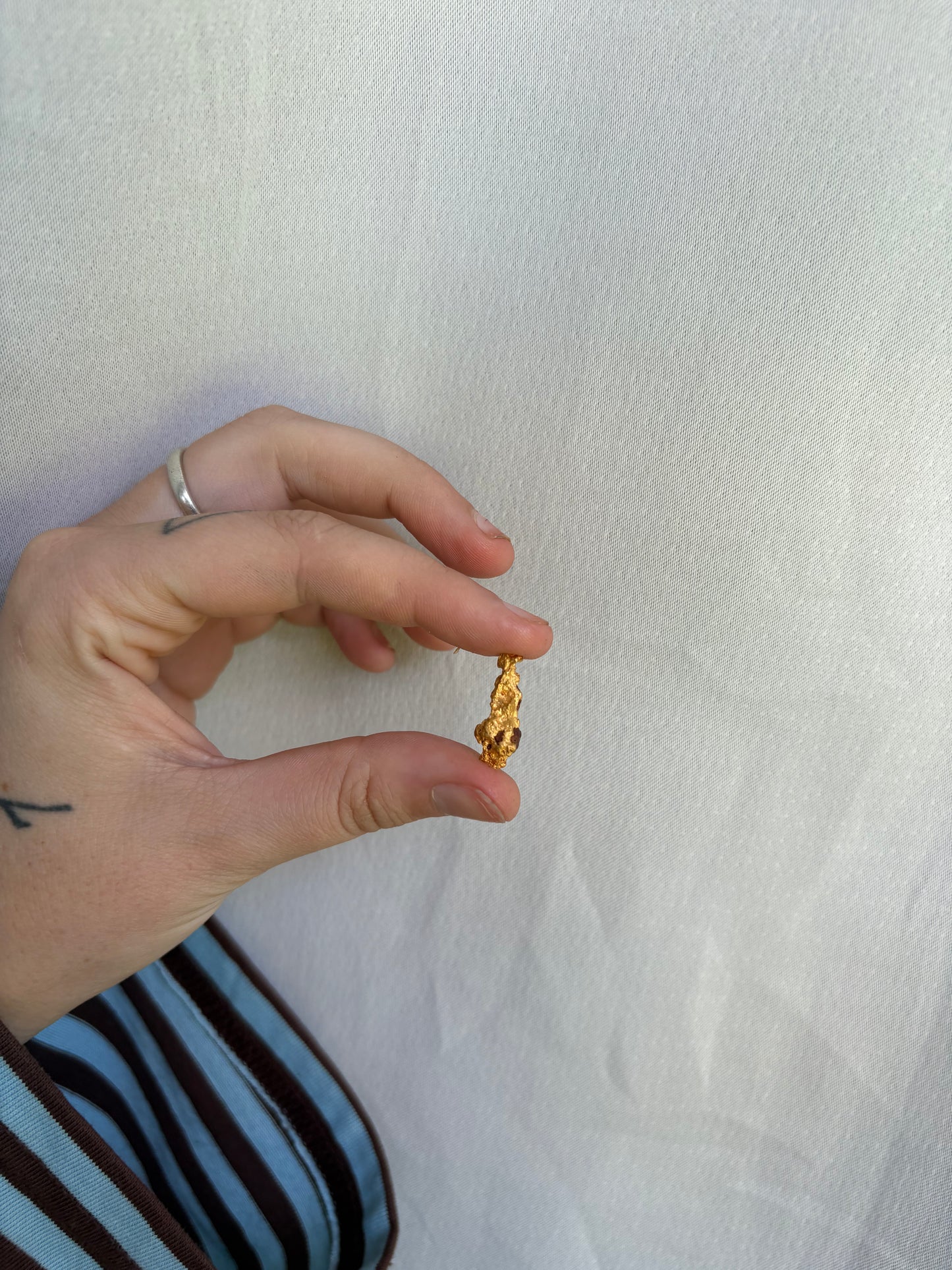 3.2 Gram Natural Gold Nugget(3.6gram total weight)