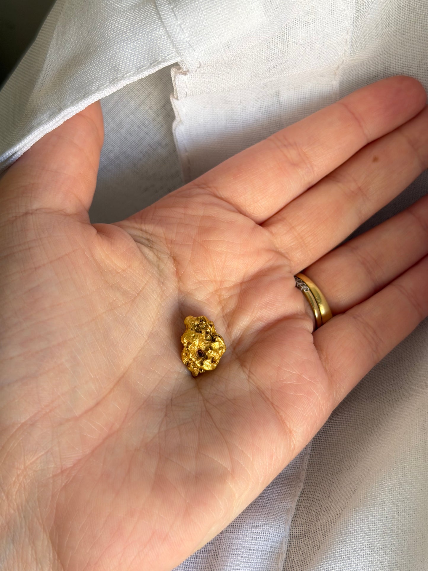 6.8 grams Natural Gold Nugget - August 2.0 drop