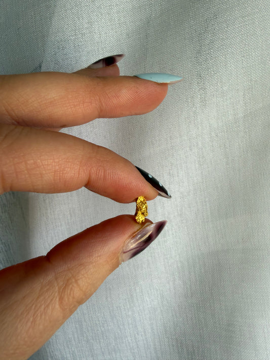 0.79 grams Natural Gold Nugget - August 2.0 drop