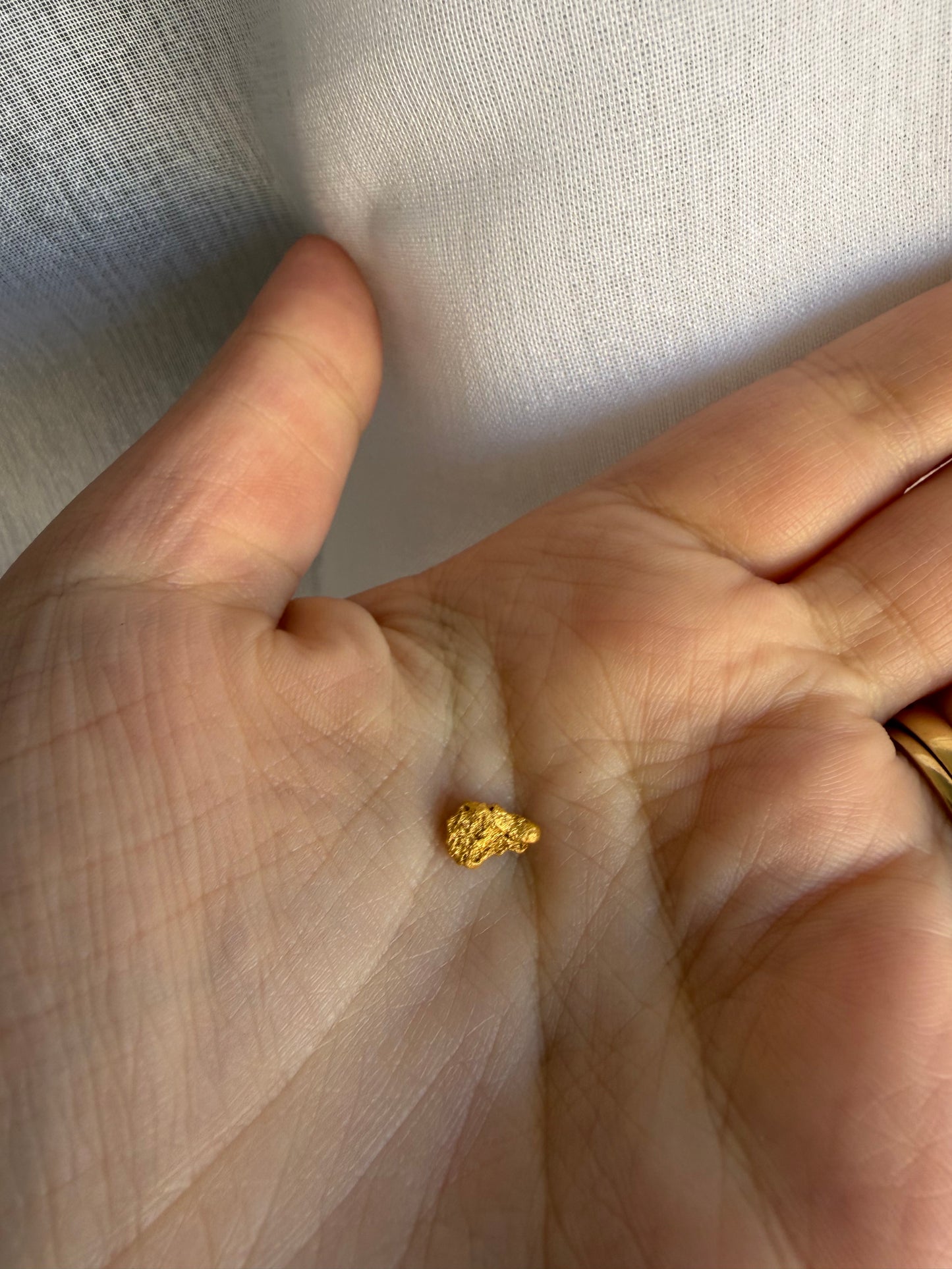 0.99 grams Natural Gold Nugget - August 2.0 drop