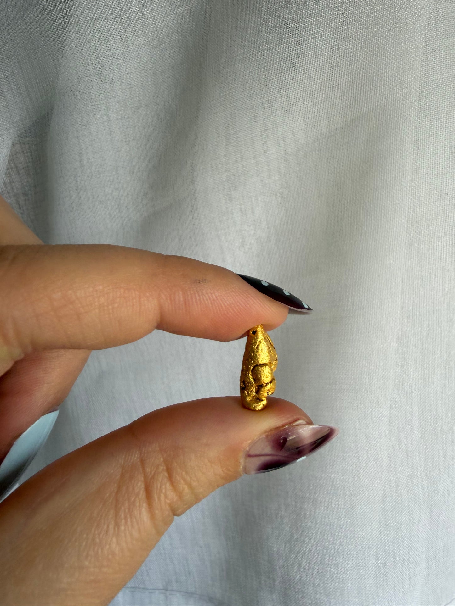 3.1 grams Natural Gold Nugget - August 2.0 drop