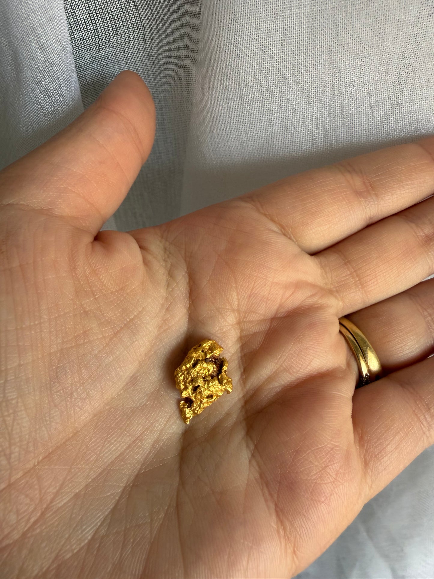 5.5 grams Natural Gold Nugget - August 2.0 drop