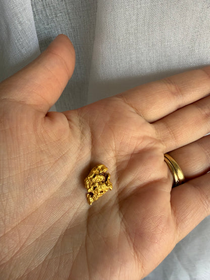 5.5 grams Natural Gold Nugget - August 2.0 drop