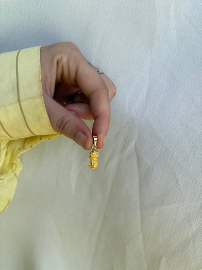 4.7 gram Natural Gold Nugget Pendant