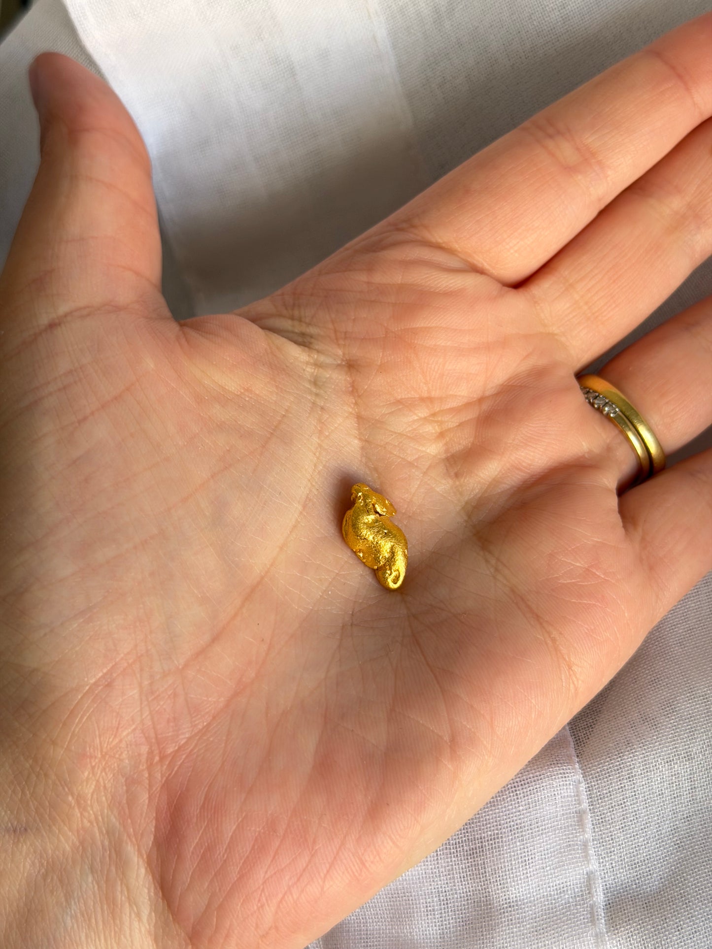 4.8 grams Natural Gold Nugget - August 2.0 drop