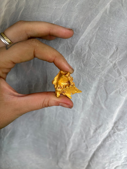 39.8 gram Crystalline Gold Nugget - Pseudomorph