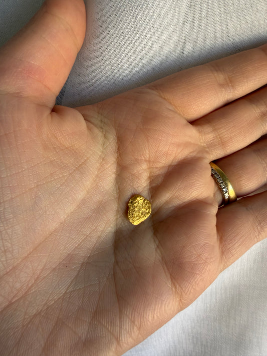 1.23 grams Natural Gold Nugget - August 2.0 drop
