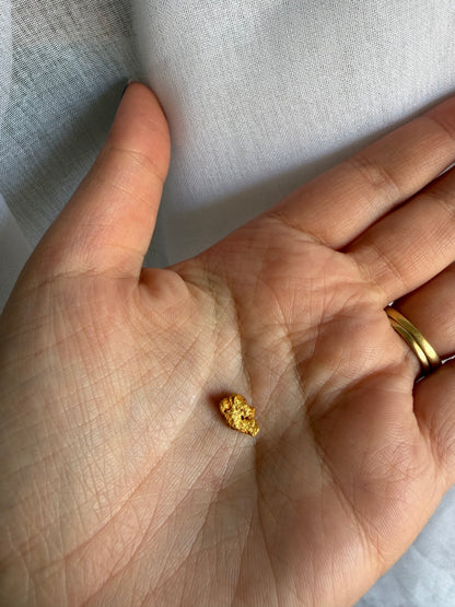 1.7 grams Natural Gold Nugget - August 2.0 drop