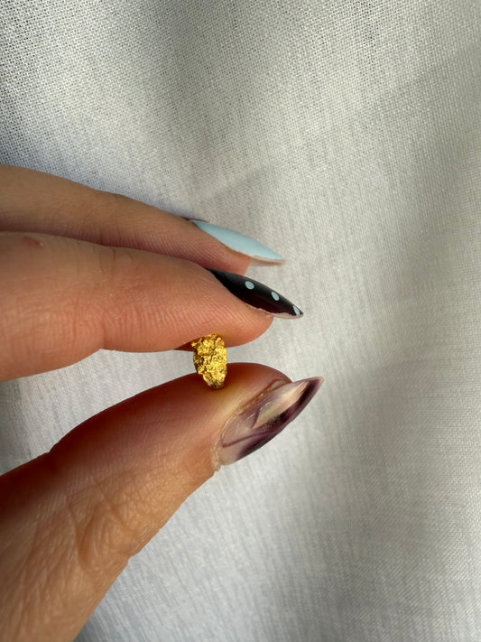 0.39 grams Natural Gold Nugget - August 2.0 drop