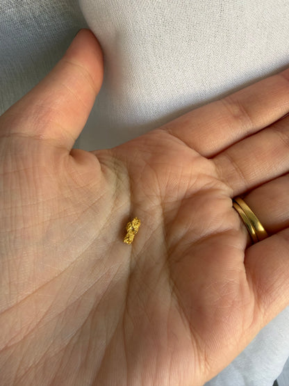 0.79 grams Natural Gold Nugget - August 2.0 drop