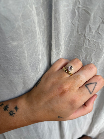 Everlasting Ring - Pink Zircon