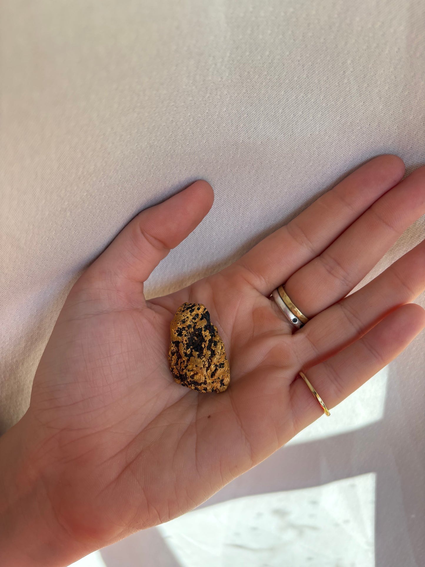 49.1g Natural Gold Nugget - The Bumblebee