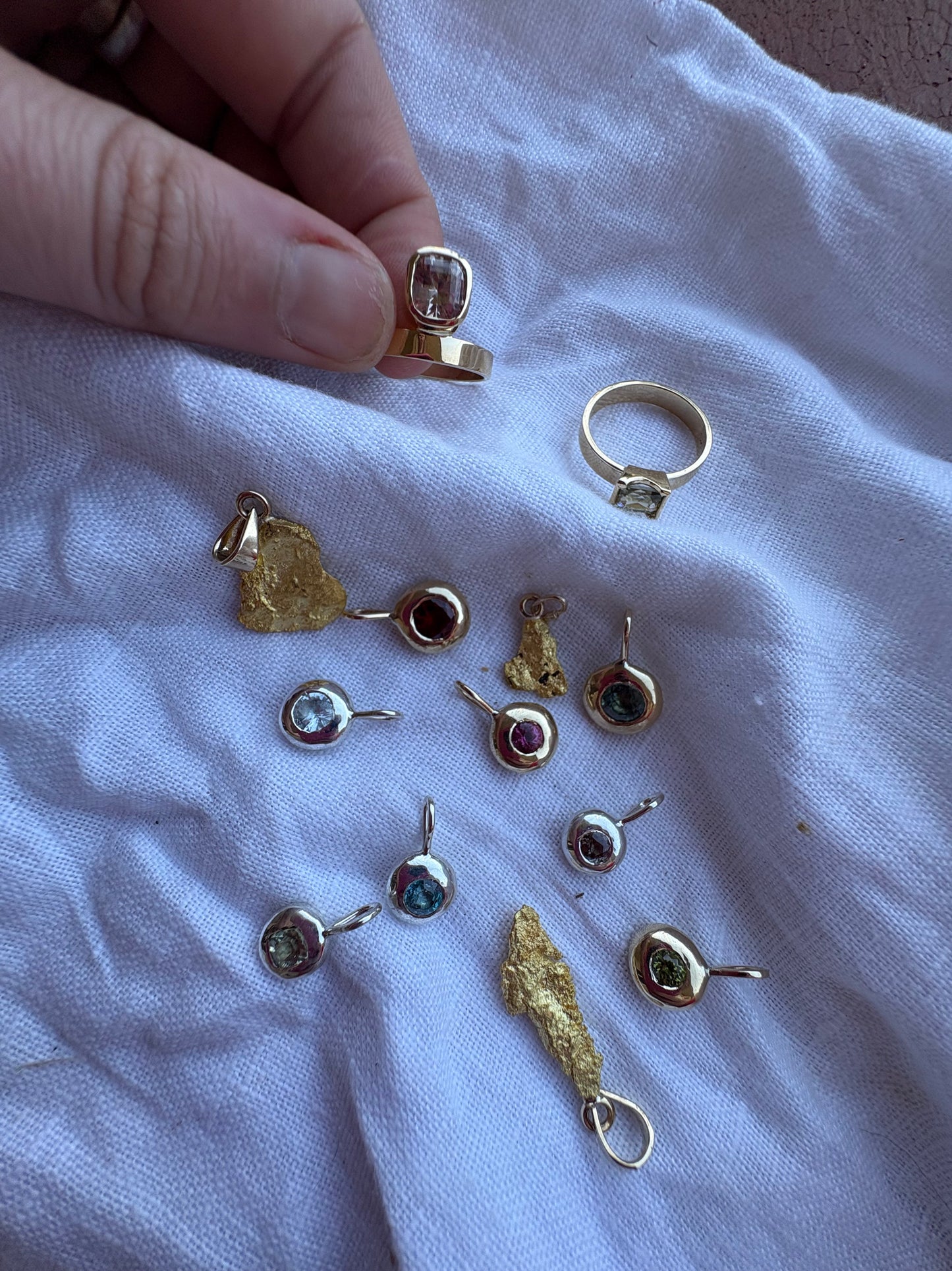 Everlasting Ring - Pink Zircon