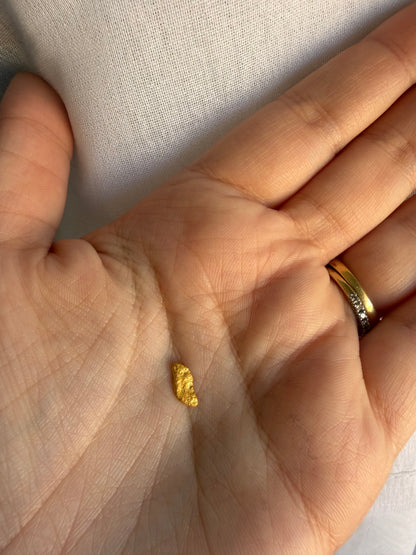 0.36 grams Natural Gold Nugget - August 2.0 drop
