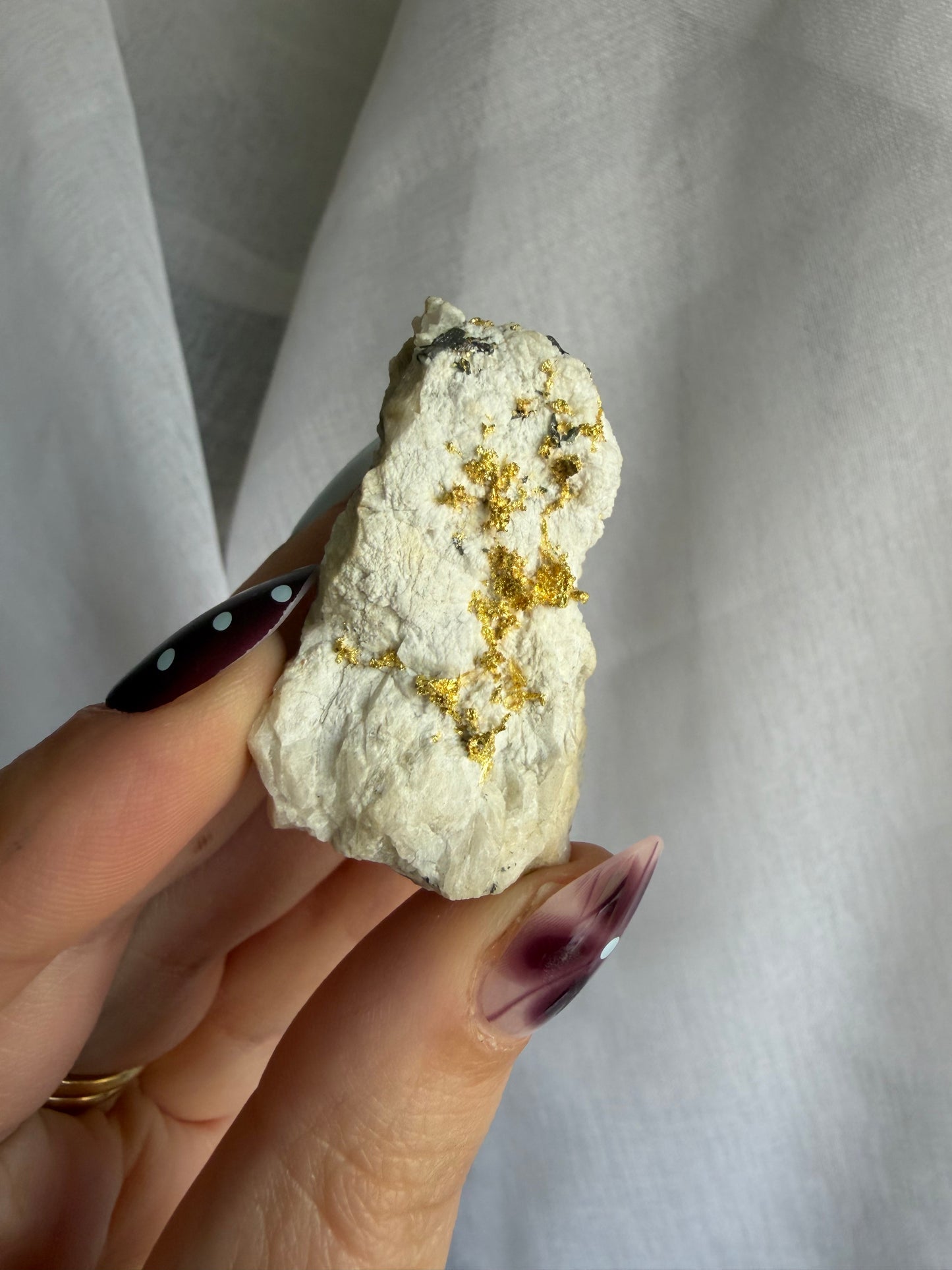 15g Rare Gold and Pyrite Specimen
