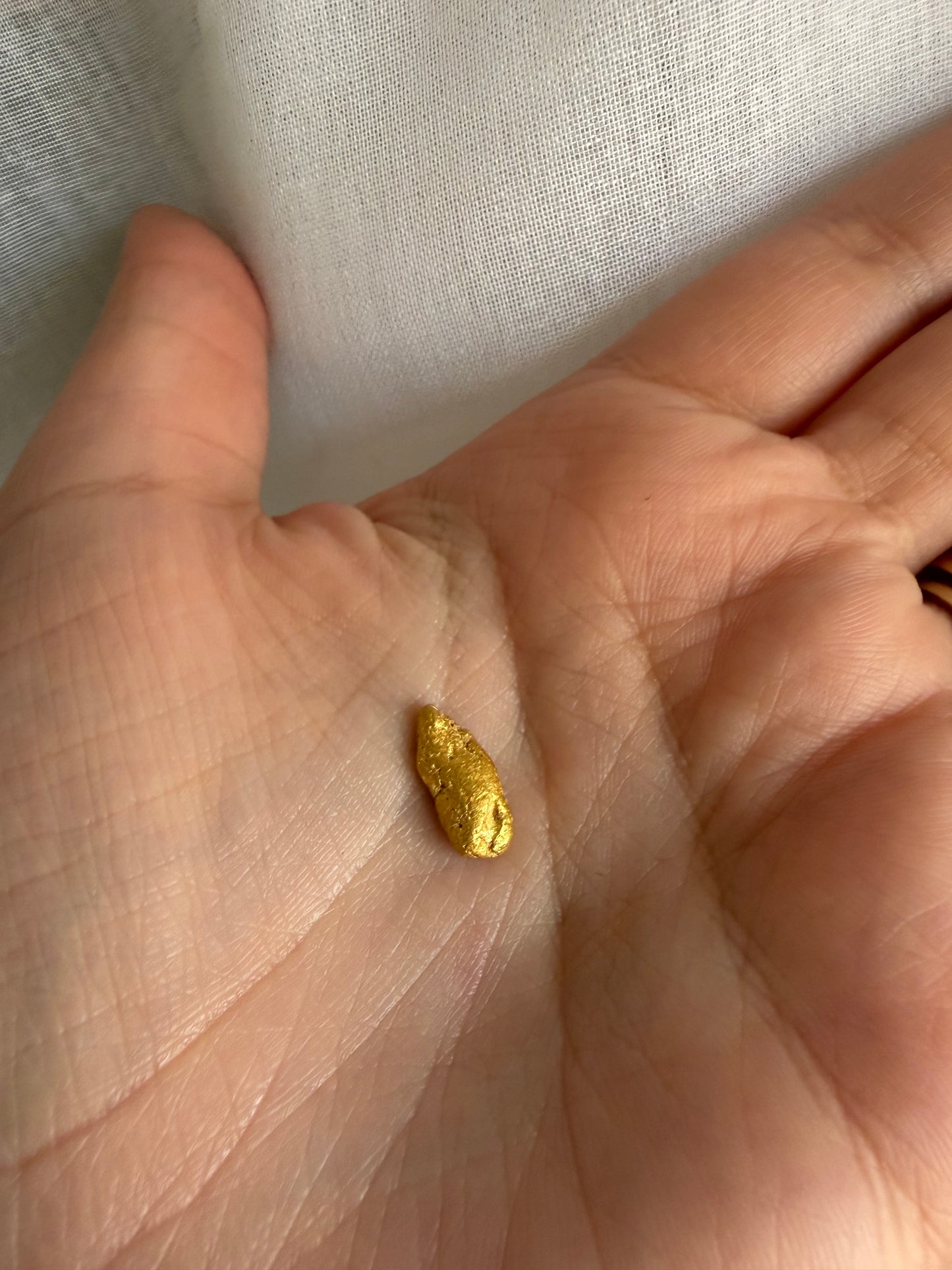 3.14 grams Natural Gold Nugget - August 2.0 drop